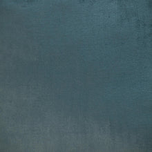 Reversible Gray and Teal Square Velvet Throw Pillow