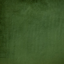 Cojín de terciopelo cuadrado azul y verde reversible