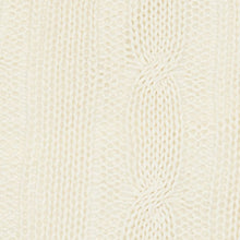 Suéter de punto marfil a rayas Cojín