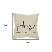 黑色灰褐色帆布標誌性符號抱枕