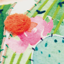 Jardín Botánico Verde Blanco Cojín