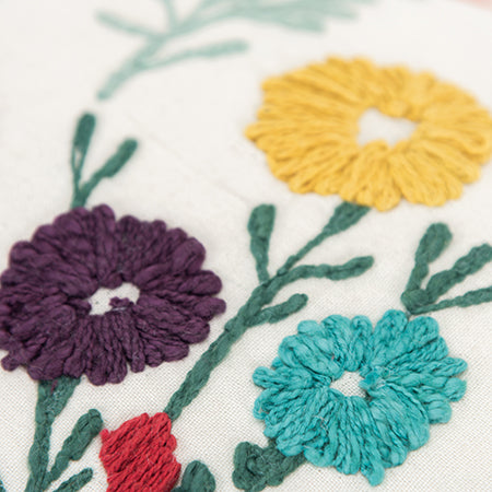 Cojín lumbar moderno retro desgastado azul marino beige