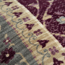 米色勃艮第古董圖案腰枕