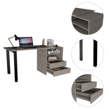Light Gray Computer Desk