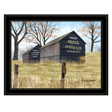 Treat Yourself Mail Pouch Tobacco Barn Black Framed Print Wall Art