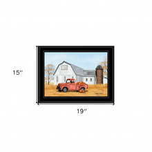 Pumpkin Harvest 2 Black Framed Print Wall Art