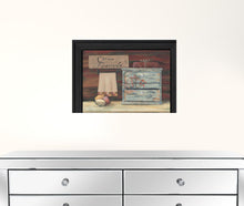 Clean Towels 1 Black Framed Print Wall Art