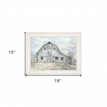 Rustic Beauty 1 White Framed Print Wall Art