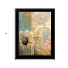 Meandering Flowers I 2 Black Framed Print Wall Art