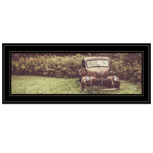 Rusty Clearing 2 Black Framed Print Wall Art