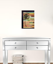 Beach Memories 4 Black Framed Print Wall Art