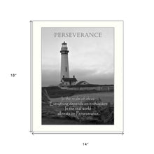 Perseverance 1 White Framed Print Wall Art
