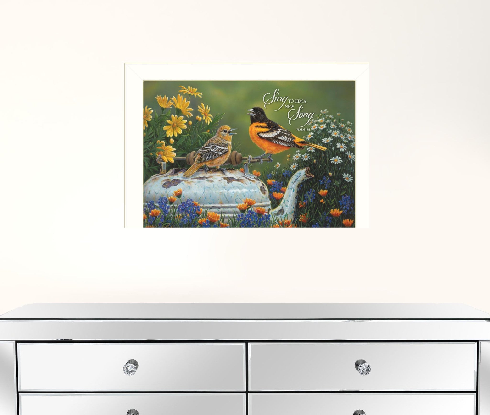 Tea Time 6 White Framed Print Wall Art