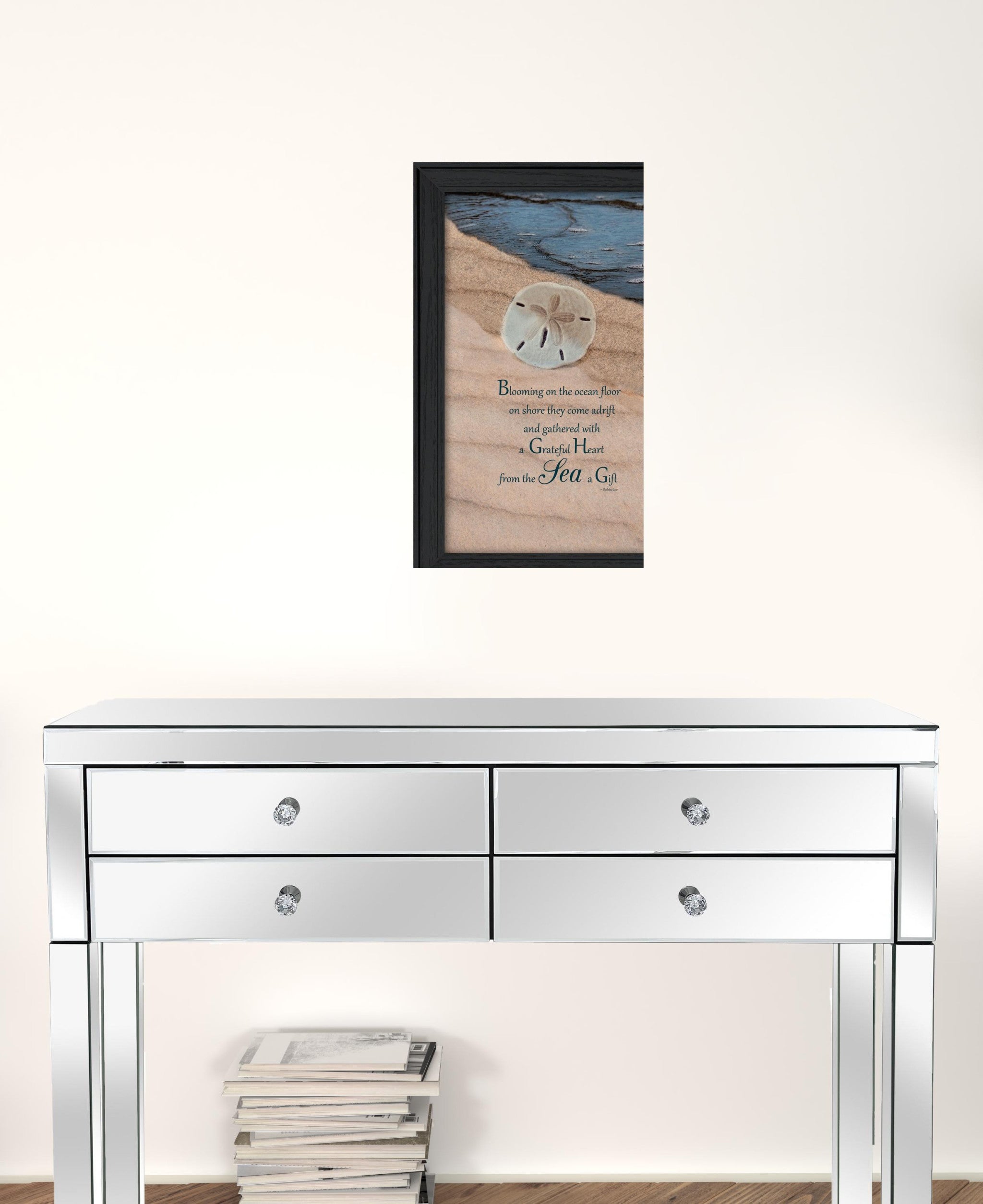 A Gift Black Framed Print Wall Art