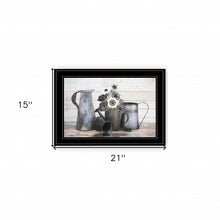 Floral Farmhouse I 2 Black Framed Print Wall Art