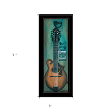 I Will Sing 2 Black Framed Print Wall Art