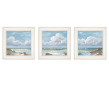 Set Of Three Beautiful Day Iii Iii White Framed Print Wall Art