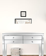 Set Of Two We Are Family 1 Black Framed Print Wall Art