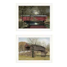 Set Of Two Bridge Collection I 2-Piece 1 White Framed Print Wall Art