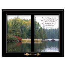 To Everything There Is A Season 4 Black Framed Print Wall Art