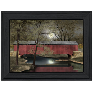 Warm Summers Eve 3 Black Framed Print Wall Art