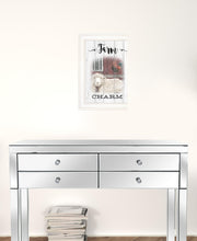 Farm Charm White Framed Print Wall Art