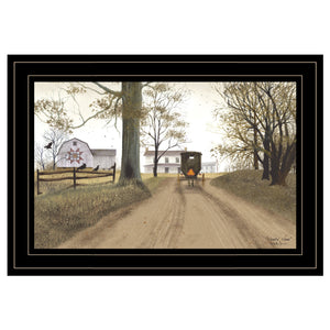 Headin Home 3 Black Framed Print Wall Art