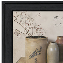 He Is The Potter 2 Black Framed Print Wall Art