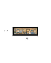 Starlight Bath 3 Black Framed Print Bathroom Wall Art