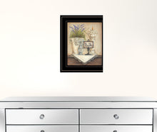 Bath Print 3 Black Framed Print Wall Art