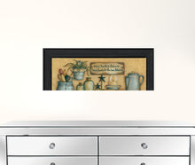 Country Kitchen 6 Black Framed Print Wall Art