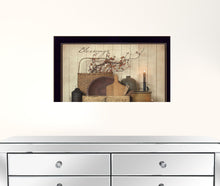 Count Your Blessing 3 Black Framed Print Wall Art