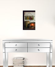 Dried Flower 2 Black Framed Print Wall Art