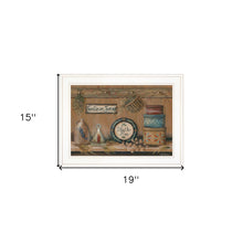 Treasures On The Shelf II 2 White Framed Print Wall Art