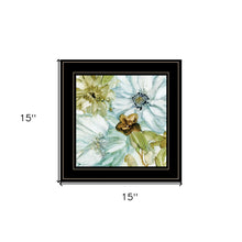 Sea Glass Garden I 3 Black Framed Print Wall Art