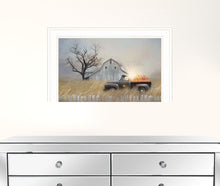 Fall Pumpkin Harvest 2 White Framed Print Wall Art