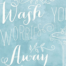 Set Of Three Wash 5 Black Framed Print Wall Art