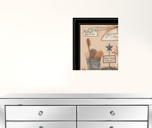 Set Of Three Wash Room Black Two Rim Frame Bathroom Wall Art