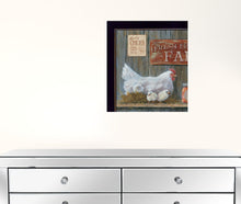 Set Of Two Home Grown 3 Black Framed Print Wall Art