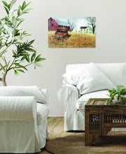 Granddads Old Truck 2 Wrapped Canvas Print Wall Art