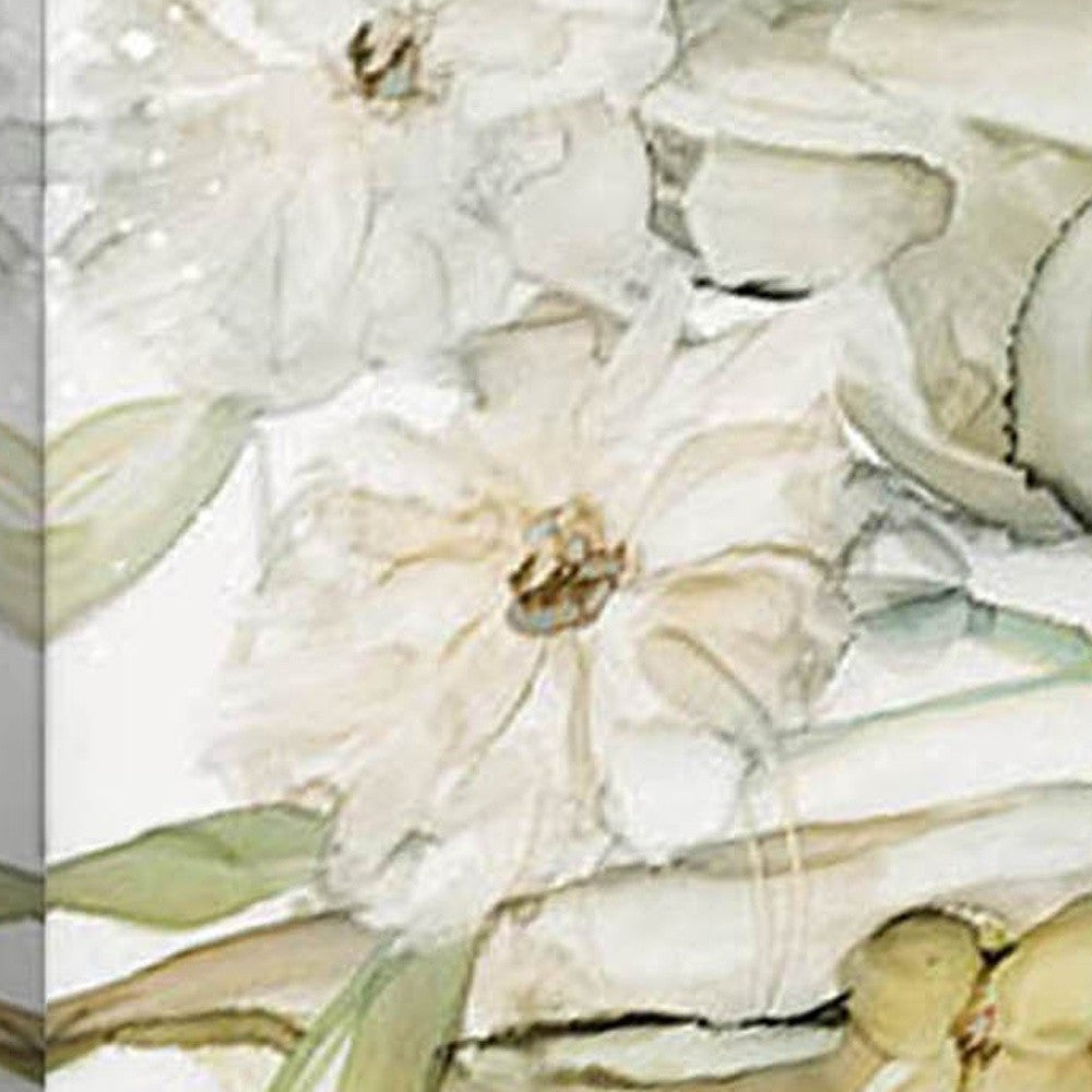 Sea Glass Garden II Wrapped Canvas Print Wall Art