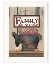 FAMILY NO1 White Framed Print Wall Art