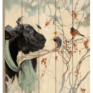 Winter Robin Unframed Print Wall Art