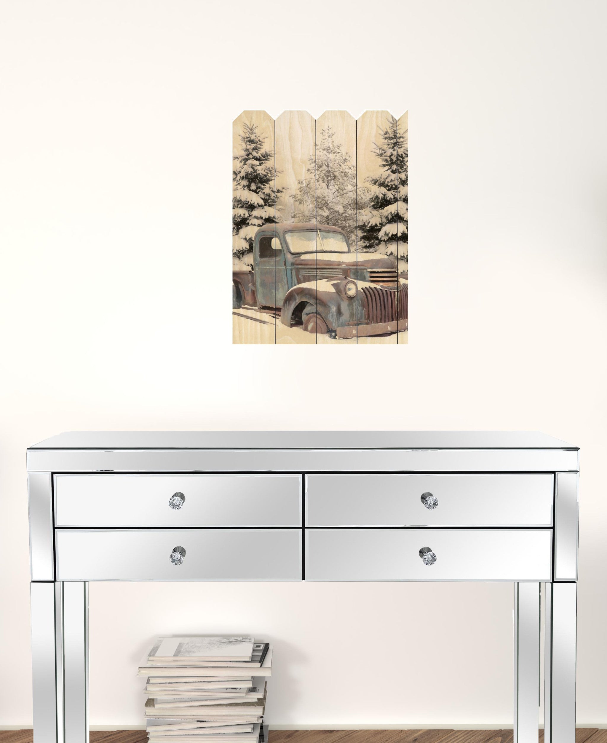 Chevy At The Farm Unframed Print Wall Art