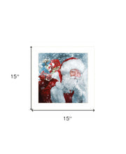Santas Presents 2 White Framed Print Wall Art
