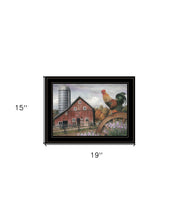 Good Morning Vermont 3 Black Framed Print Wall Art