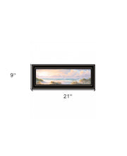 Seascape II 3 Black Framed Print Wall Art