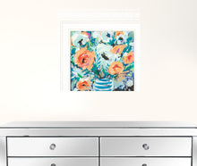 Fancy Florals II 2 White Framed Print Wall Art