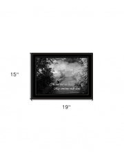 Beauty Grayscale 2 Black Framed Print Wall Art