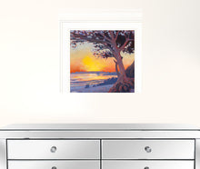 Carmel Beach 1 White Framed Print Wall Art
